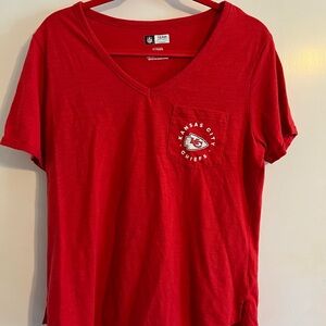 KC Chiefs V-neck
